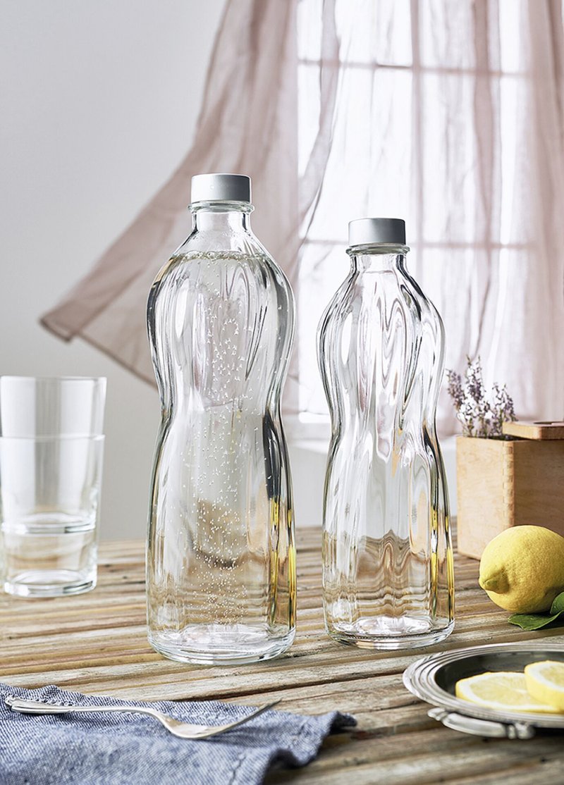 Glasflasche "Aqua" (2)