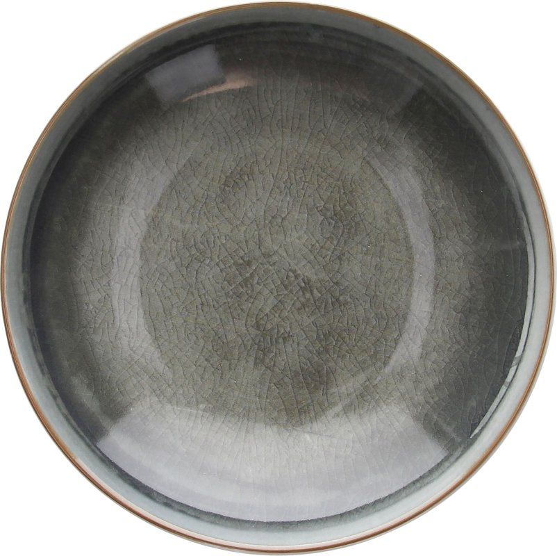 Porzellanserie "Terra" Teller tief Ø26 cm grau (1)