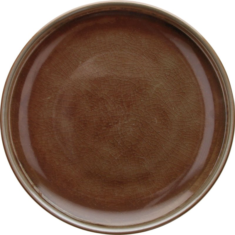 Porzellanserie "Terra" Teller flach Ø28,5 cm braun (1)