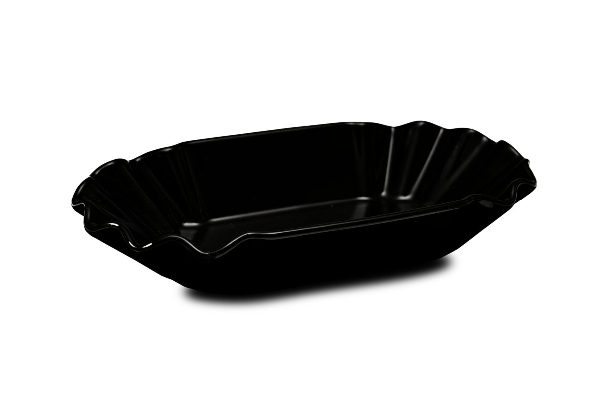 Pommesschale schwarz 19,7x10cm (1)