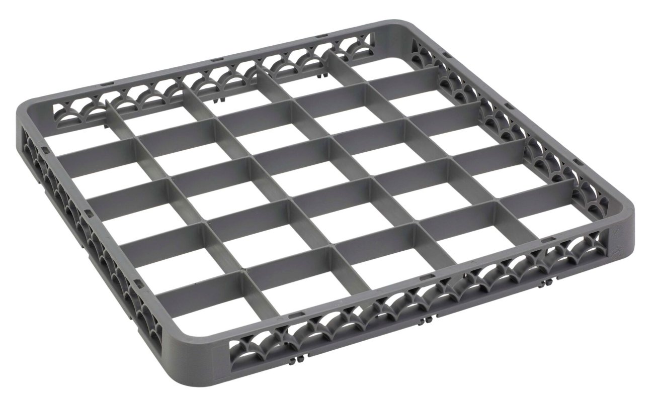 Gläserkorb 25 Fächer geteilter Aufsatz (1)