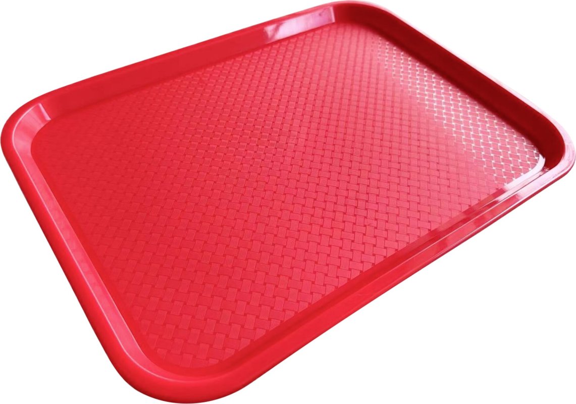 Serviertablett PP 41,5x31cm rot (1)