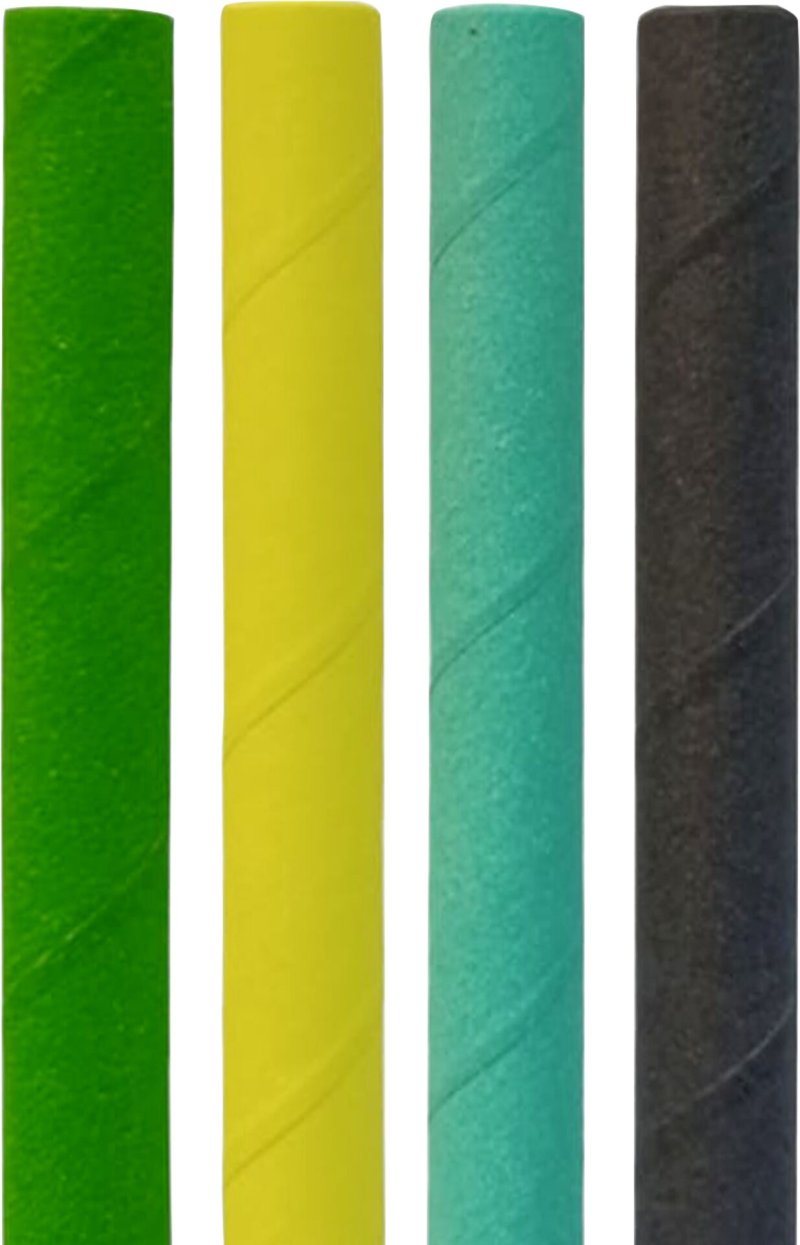 Trinkhalme aus Papier Jumbo farbig gemischt "Ocean" 20cm (1)