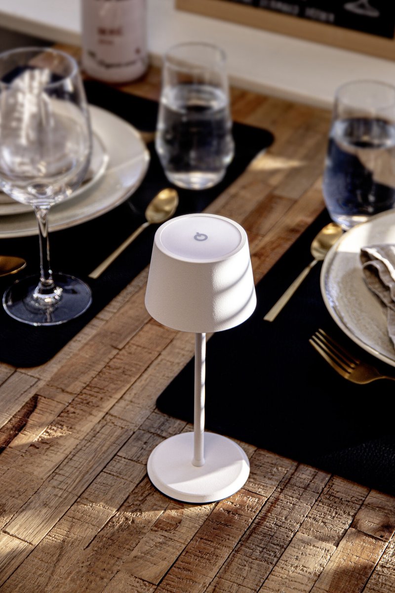 LED Tischleuchte "Monte Carlo" weiß (3)