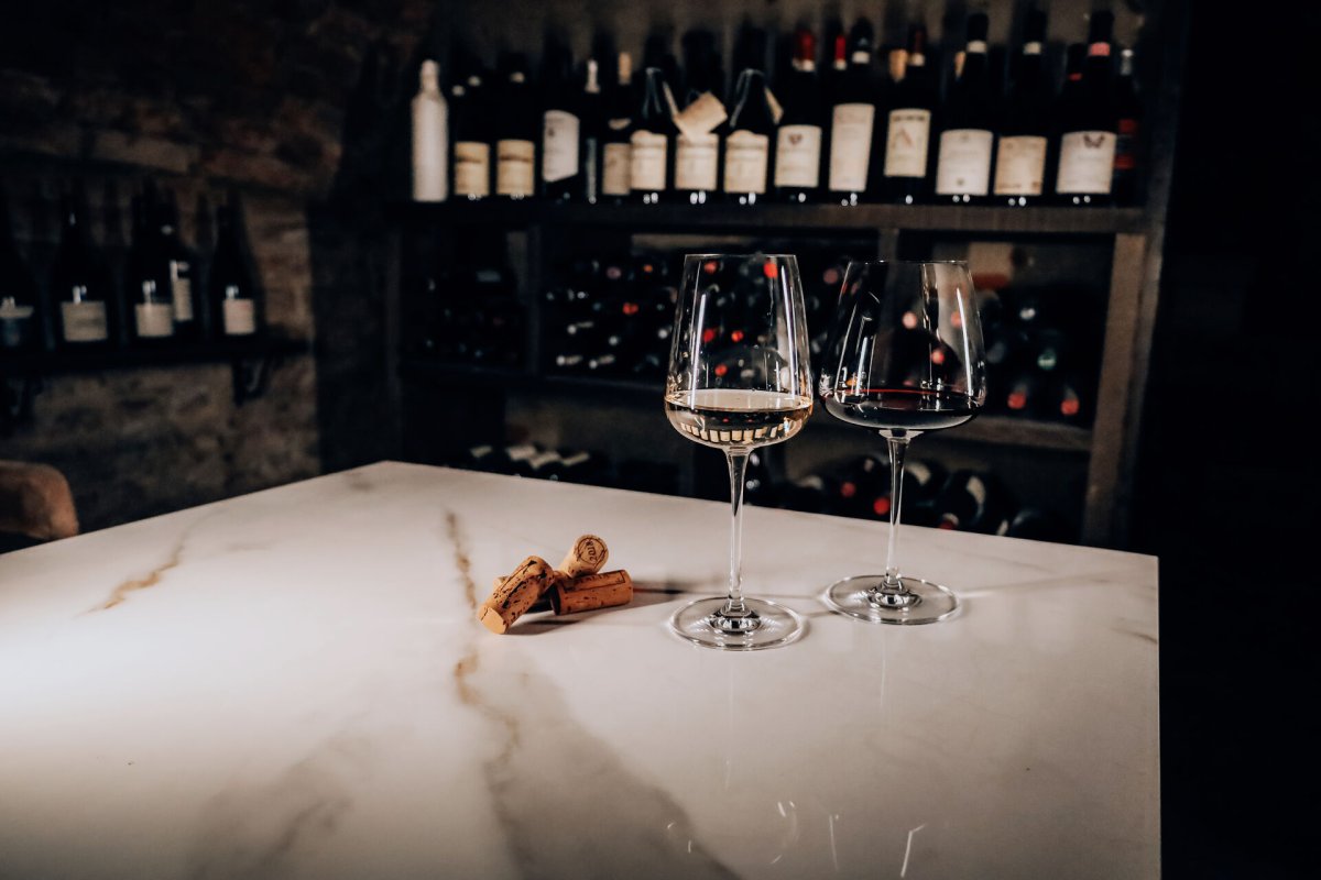 Glasserie "Audace" Weißweinglas 450ml mit Füllstrich (2)