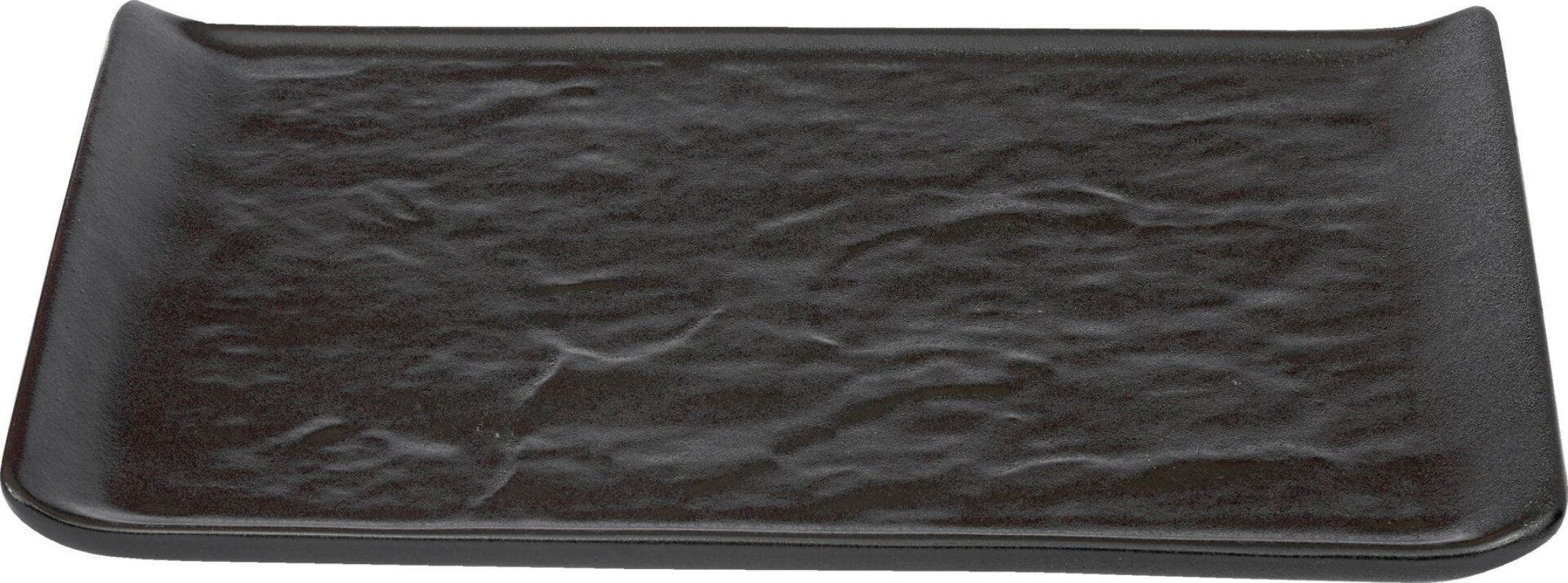 Porzellanserie "Schieferlook" Platte 26,2x15cm (1)