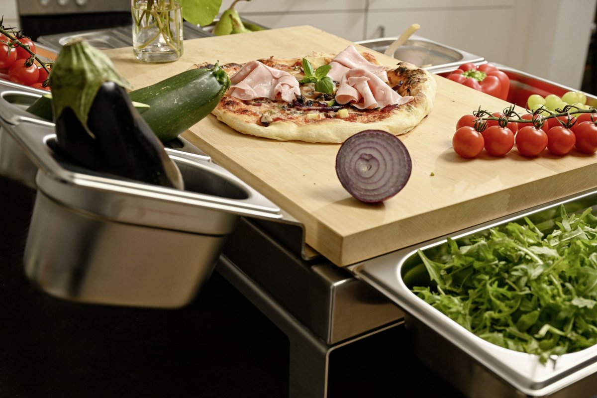 Schneidstation "CentPro" Hauptrahmen GN 1/1, Edelstahl (9)