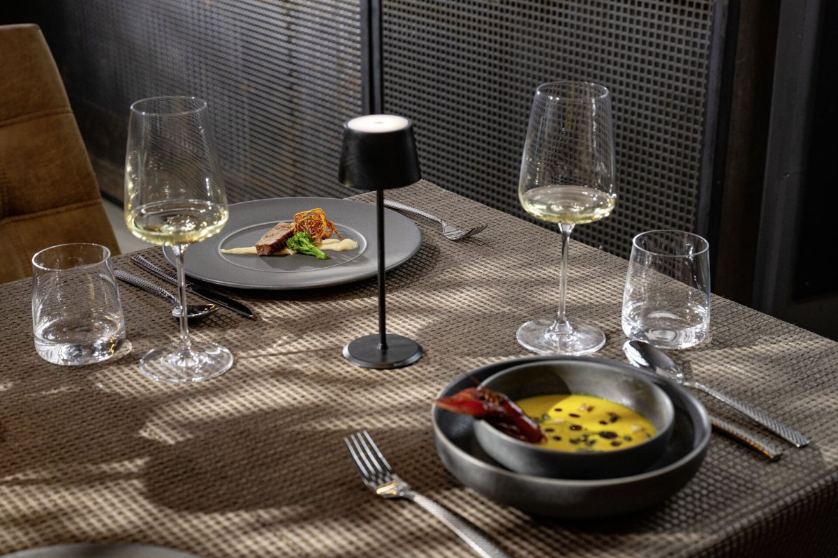 Steinzeugserie "Urban Calm" grau Teller tief (4)