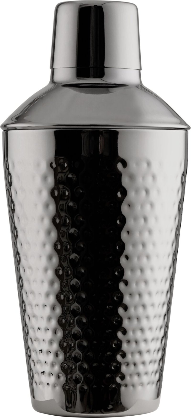 Cocktailshaker Hammerschlag, anthrazit, Edelstahl (1)