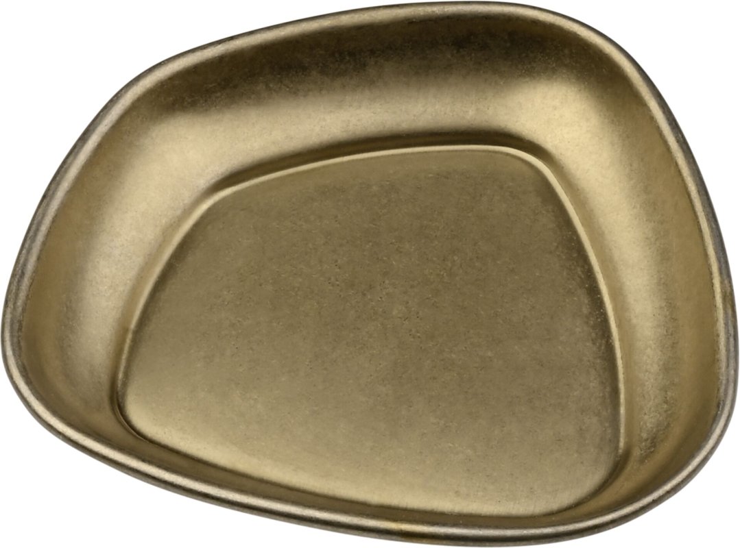 "Yoko" Schale petit viereckig, gold (1)