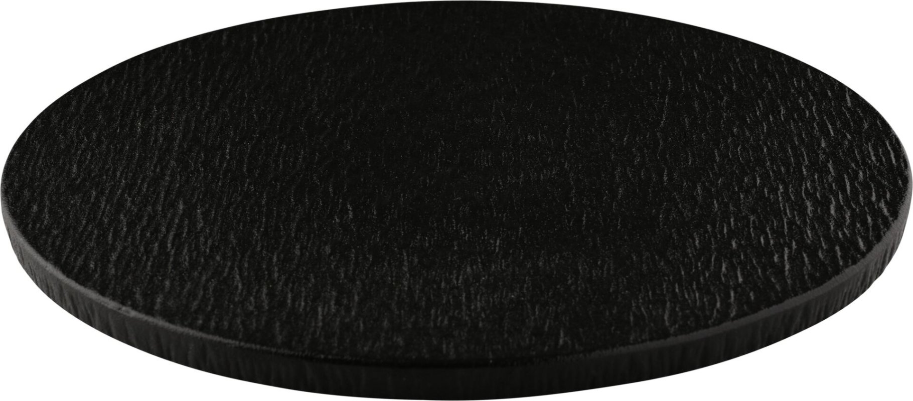 Porzellanserie "Lavanit" schwarz Platte rund Ø25cm (2)