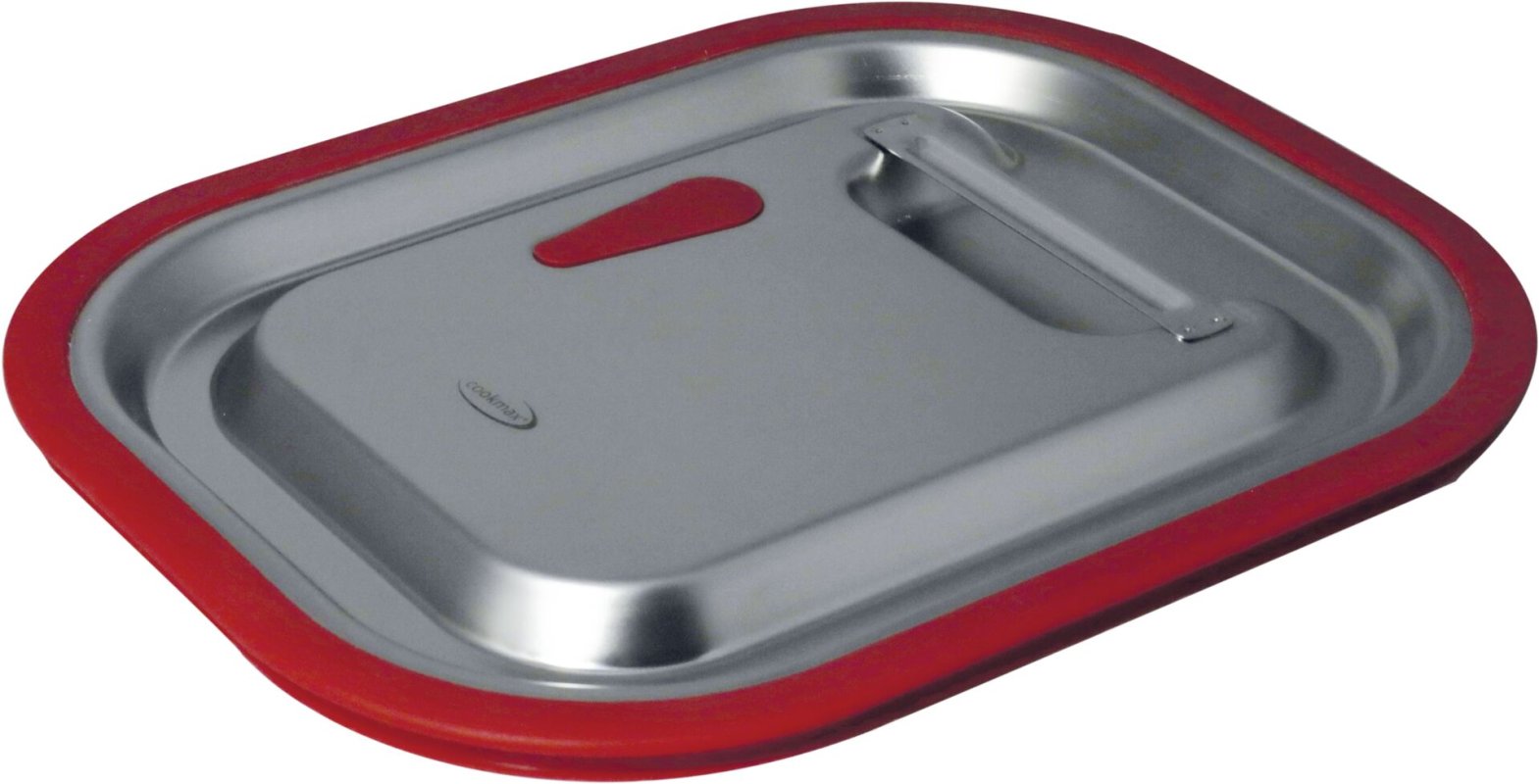 GN-Deckel mit Silikondichtung Edelstahl für 1/2 (1)