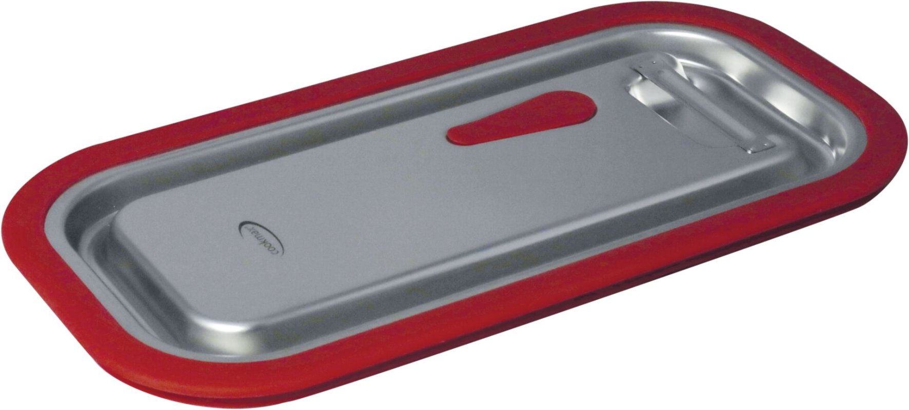 GN-Deckel mit Silikondichtung Edelstahl für 1/3 GN (1)