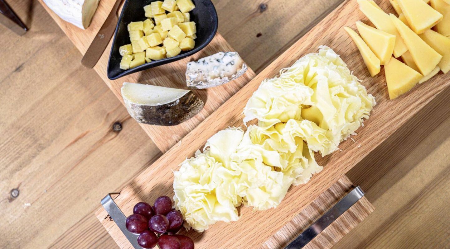 Buffet-Präsentation "OAK" Holzplatte 12x45x1,5cm Eiche (7)