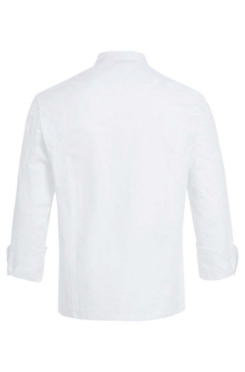 Kochjacke Herren, Brustleistentasche, langarm Größe S (3)