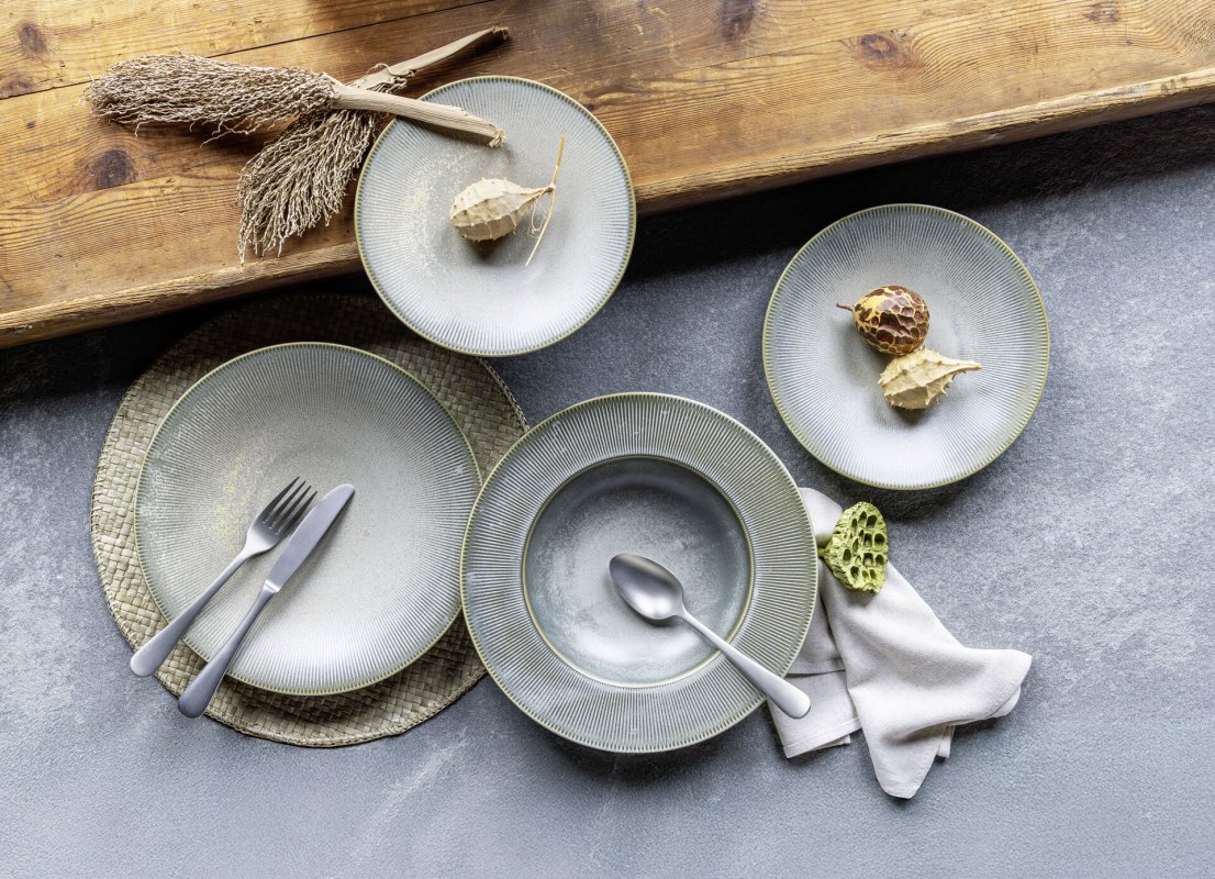 Porzellanserie "James" Teller flach Ø 21,5cm (7)